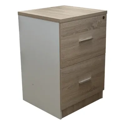 Gabinete 2 gavetas claro