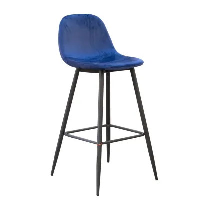Silla bar ultra fija dark blue