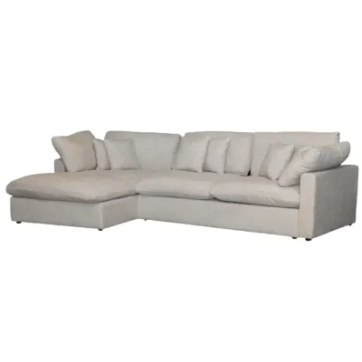 Sofa Seccional Zoe Facing Izquierdo Beige