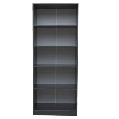 Biblioteca Paxson Sin Puertas Negro Gris